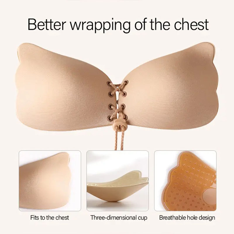 Wing Shape Breast Lift Silicone Bras benefits 2