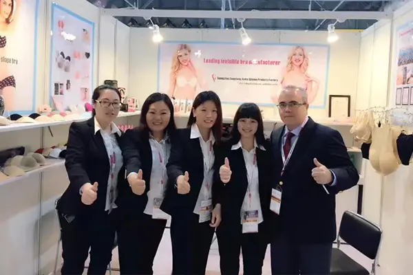 adhesive bra manufacturer, attend 2015 Hongkong Fair