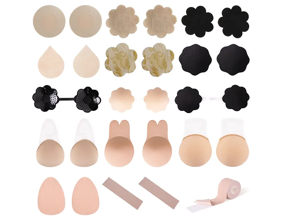 Different Shapes of nipple pasties
