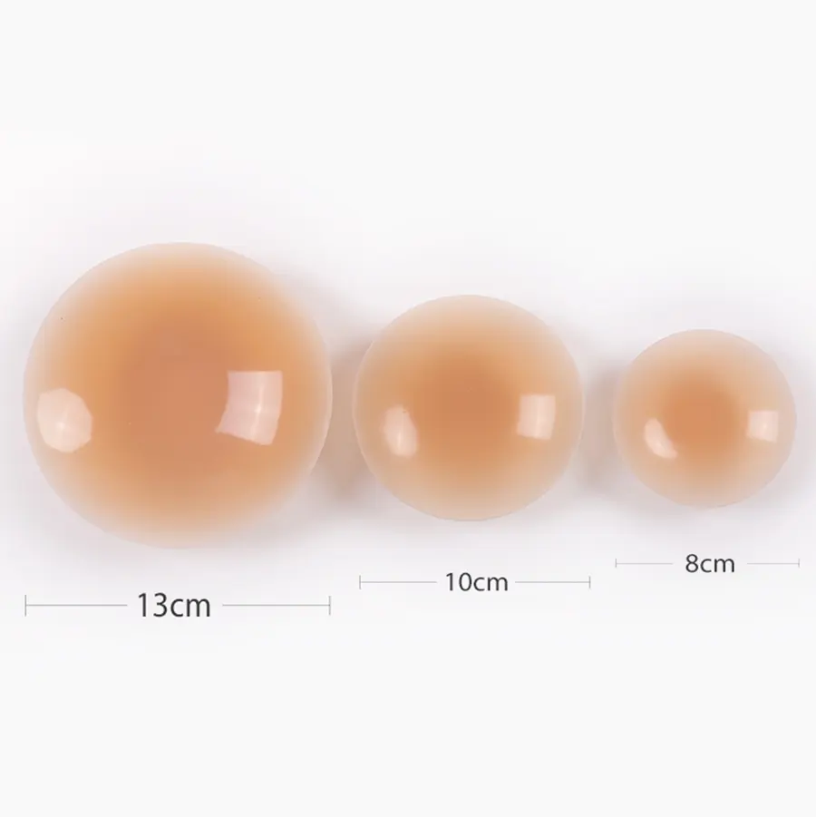 nipple pasties in 8 cm, 10 cm and 13 cm