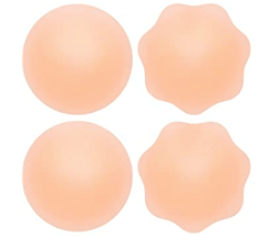 round and flower shape nipple cover