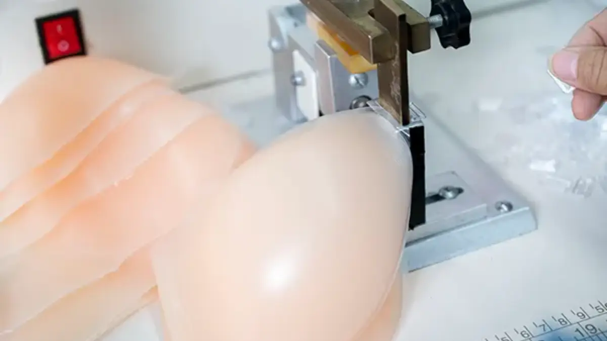 Customize Silicone Bra in a Factory-Sealing-Buckles