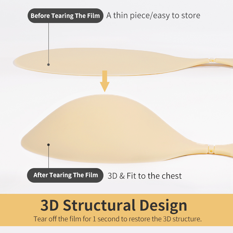 replaceable layer silicone bra1-2-1