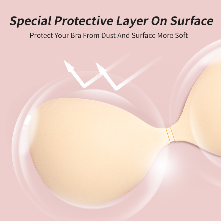 replaceable layer silicone bra1-5
