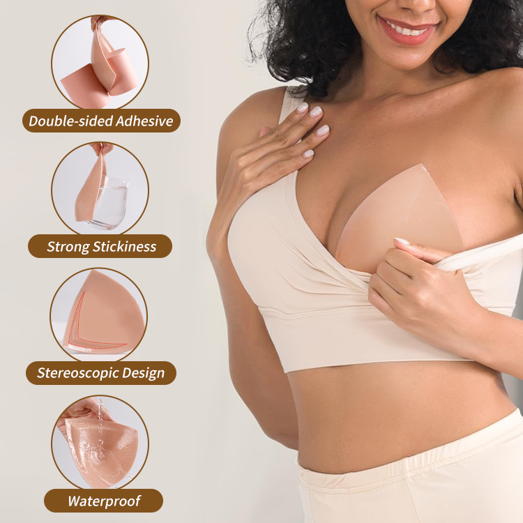 double sticky bra pad