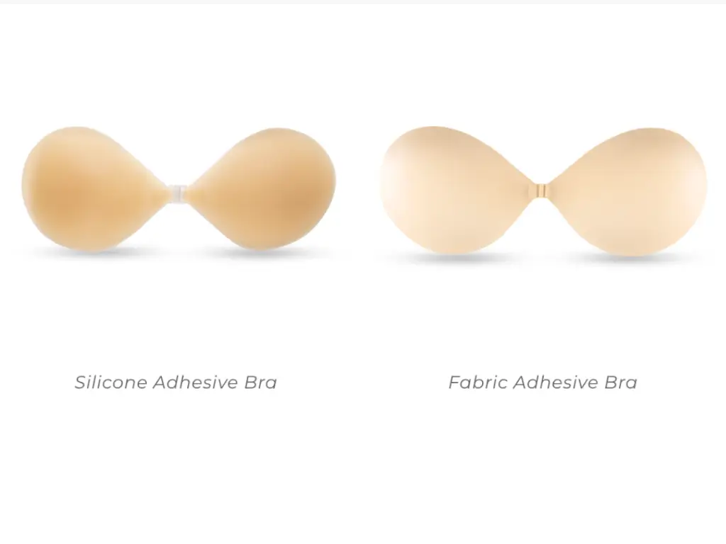 Silicone Adhesive Bra and Fabric Adhesive Bra