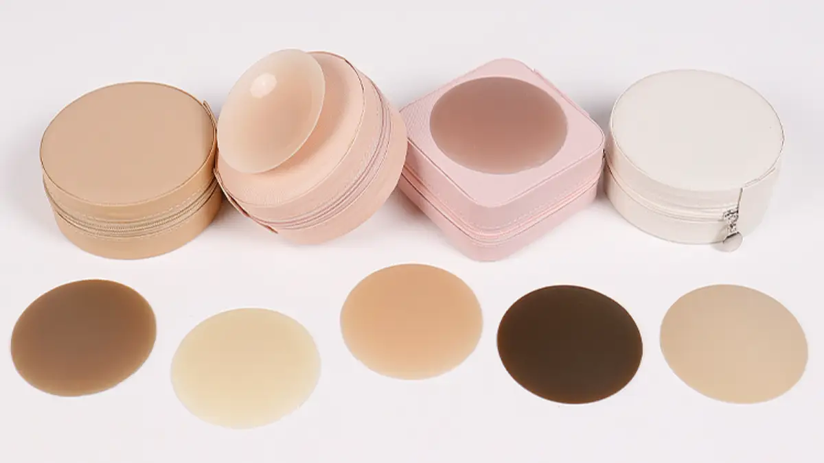 medical grade nipple cover Travel Case packaging